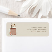 Iced Coffee Floral Mason Jar A Baby Braut (Insitu)