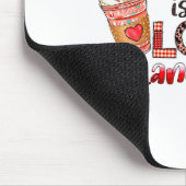 Iced Coffee Is My Love Language Valentines Day Cof Mousepad (Ecke)