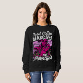 Iced Coffee Mascara and motorcycles Sweatshirt (Vorne ganz)