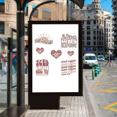 Iced Coffee Stickers Pack NIEDLICHE Groovy Aufkleber