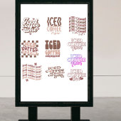 Iced Coffee Stickpack NIEDLICH Aufkleber