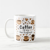 Iced Coffee Trendy Lover Gift Kaffeetasse (Links)