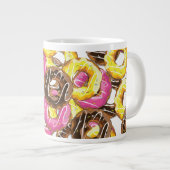 Iced Doughnut Jumbo-Tasse (Vorderseite Rechts)