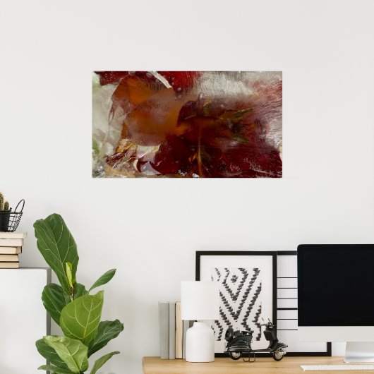 Iced Lilies, Poster (Heimbüro)