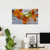 Iced Lilies, Poster (Heimbüro)