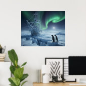 Iced Over Poster (Heimbüro)