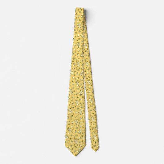Iced Tees Pattern Neck Tie Krawatte (Vorderseite)