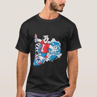 Icee Bear Surfer Collegiate T-Shirt