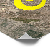 Icefield Parkway, Kanada Poster (Ecke)