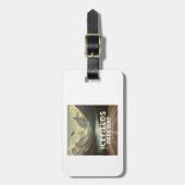 Icefields Parkway Alberta Canada Eagle Gepäckanhänger (Vorderseite vertikal)