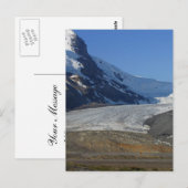 Icefields Parkway Glaciers Snow Canada Postkarte (Vorne/Hinten)