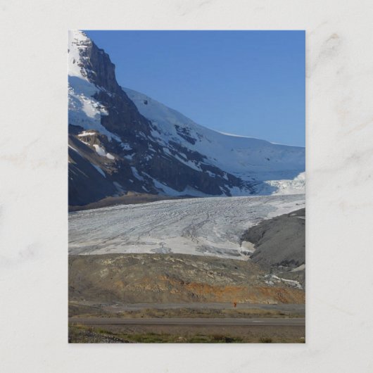 Icefields Parkway Glaciers Snow Canada Postkarte (Vorderseite)