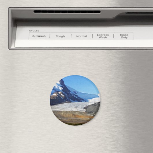 Icefields Parkway in Jasper Kanada Magnet (In Situ (Geschirrspüler))