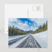 Icefields Parkway Postkarte (Vorne/Hinten)