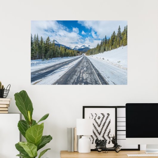 Icefields Poster (Heimbüro)