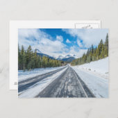 Icefields Postkarte (Vorne/Hinten)