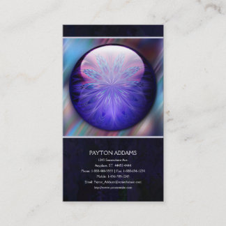 IceFire Juwel - vertikale Visitenkarte