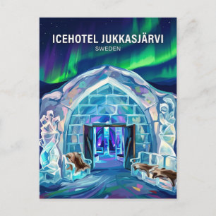 ICEHOTEL Jukkasjärvi Schweden Postkarte