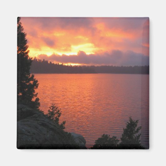 Icehouse Reservoir Sunset Magnet (Vorne)