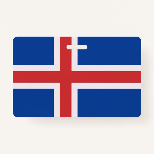 Iceland flag ausweis (Vorderseite)