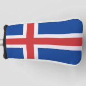 Iceland flag golf headcover (Vorderseite)