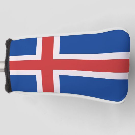 Iceland flag golf headcover (Vorderseite)