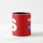 Iceland* IST Kaffee-Tasse Tasse (Zentrum)