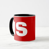 Iceland* IST Kaffee-Tasse Tasse (Vorderseite Links)