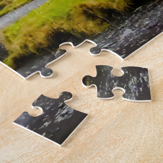 Iceland Jigsaw Puzzle - Skogafoss waterfall (Seite)