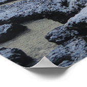 Iceland Londrangar Poster (Ecke)