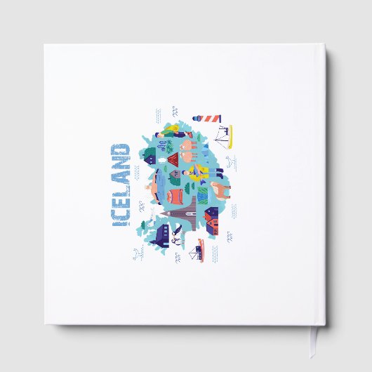 Iceland map gästebuch (Rückseite)