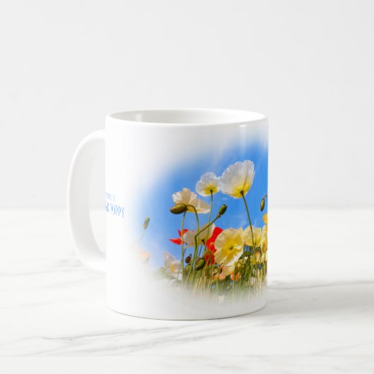 Iceland Poppy Kaffeetasse (Vorderseite Links)