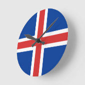 iceland runde wanduhr (Winkel)