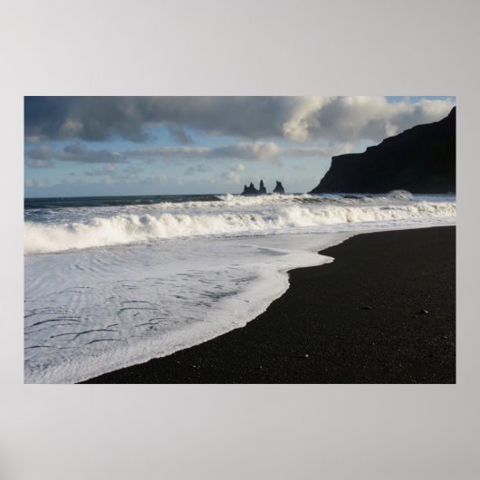 Iceland. South. Vik i Myrdal Poster (Vorne)