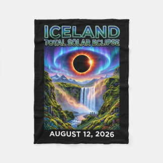 Iceland Total Solar Eclipse 2026 Totality Chaser Fleecedecke