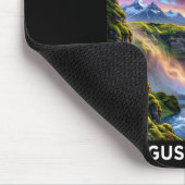 Iceland Total Solar Eclipse 2026 Totality Chaser Mousepad (Ecke)