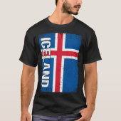 Icelander Flag Iceland T-Shirt (Vorderseite)