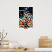 ICELANDIC AIRLINES Vikings Low Fare Europe Retro Poster (Küche)