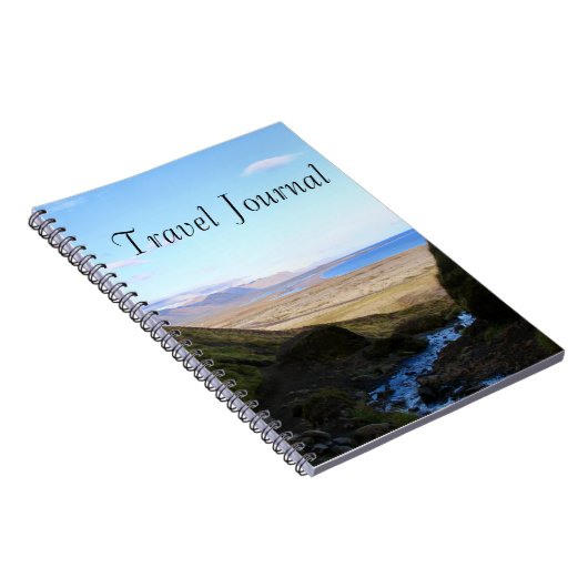 Icelandic Bay Travel Journal Notizblock (Rechte Seite)