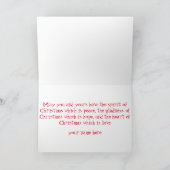 Icelandic Christmas Card Feiertagskarte (Innenseite)