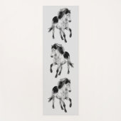 Icelandic horse in motion yogamatte (Vorderseite)