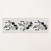 Icelandic horse in motion yogamatte (Vorderseite (Horizontal))