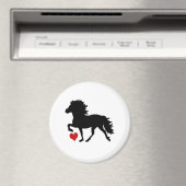 Icelandic Horse Magnet (In Situ (Geschirrspüler))