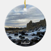 Icelandic river - keramik ornament (Hinten)