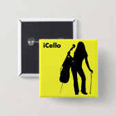 ICello Button (Gelb) (Vorne & Hinten)