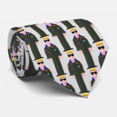 Iceman – 80s Icon Pattern Tie Krawatte (Gerollt)