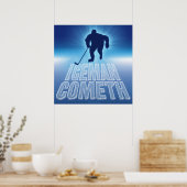 Iceman Cometh (Hockey) Poster (Küche)