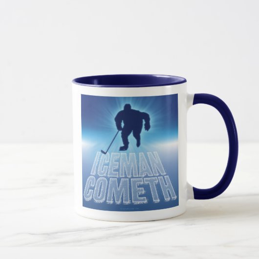 Iceman kommt (Hockey-Tasse) Tasse (Rechts)