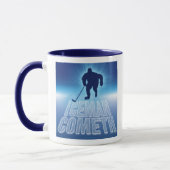 Iceman kommt (Hockey-Tasse) Tasse (Links)