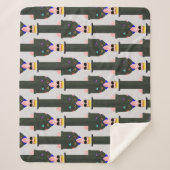 Iceman – Patterned Sherpa Blanket Sherpadecke (Vorderseite)